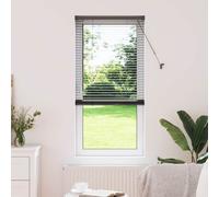 vidaXL Tendaggi a veneziana Nero 175 x 65 cm Alluminio