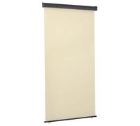 vidaXL Tenda Laterale per Terrazzo 125x250 cm Crema
