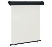 vidaXL Tenda Laterale per Terrazzo 145x250 cm Crema