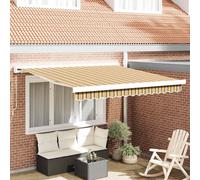 vidaXL Tendalino Manuale Estensibile a strisce multicolore 300x250 cm