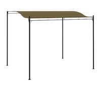 vidaXL Tendalino Parasole 3x2,4 m Grigio Talpa 180 g/m²
