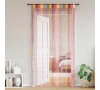 vidaXL Tende a Filo 2 pz Multicolore 100x250 cm