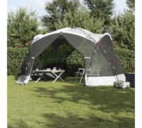 vidaXL Tende con tetto Grigio 434 x 434 x 230 cm Poliestere