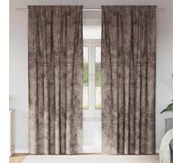vidaXL Tende in Velluto 2 pz Cappuccino 245 x 140 cm Velluto