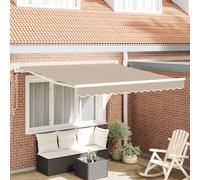 vidaXL Tendone Beige 300 x 250 cm Beige