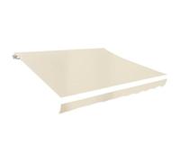vidaXL Tendone da Sole in Tela 6x3 m Crema Senza Telaio Tendalino Parasole