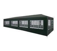 vidaXL Tendone Feste 3x12m Verde Padiglione Gazebo Tenda Pergola Chiosco Bersò