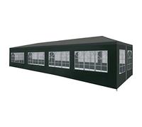 vidaXL Tendone Feste 3x12m Verde Padiglione Gazebo Tenda Pergola Chiosco Bersò