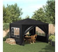 VIDAXL - Tendone Per Feste 3x3 M Antracite