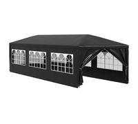 vidaXL Tendone per Feste 3x9 m Antracite Padiglione Gazebo Tenda Pergola Bersò