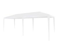 vidaXL Tenda per Feste 3x6 m in PE Bianca
