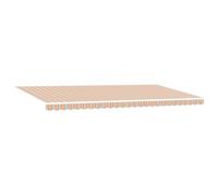 vidaXL Tendone Retrattile Manuale con Strisce LED Multicolore 600x300 cm