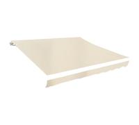 vidaXL Tenda Parasole in Tela Crema 3 x 2,5 m (Telaio non Incluso)
