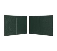 vidaXL 2X Parete per Tendostruttura in PE con Cerniera Verde Pannello Gazebo