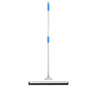 vidaXL Tergipavimento 60,5x119,5 cm in Acciaio e Gomma, tergipavimento con manico, tergipavimento ambienti umidi, lavapavimenti in gomma