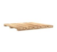 vidaXL Piastrelle da Decking 6 pezzi, marrone 50 x 50 cm, pino impregnato marrone, giardino e terrazza, lastra di deck quadrata moderna, resistente alla marciume per superficie di piscina e patio