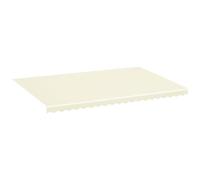 VIDAXL - Tessuto Di Ricambio Per Tenda Da Sole Crema 5x3,5 M