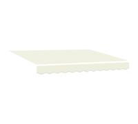 vidaXL Tessuto di Ricambio per Tenda per Struttura 3.5x2 m Panna