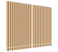 vidaXL Tessuto di Ricambio per Tenda Strisce Multicolore 3,5x2,5 m, Tessuto per Tenda da Sole, Parasole per Esterni, Parte Superiore per Tenda da Sole