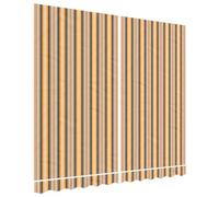 vidaXL Tessuto di Ricambio per Tenda Strisce Multicolore 3x2,5 m, Tessuto per Tenda da Sole, Parasole per Esterni, Parte Superiore per Tenda da Sole
