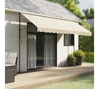 AX Telo Ricambio Tenda Da Sole 3.8x2.95m Senza Telaio Veranda Terrazza 0K 367726