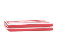 vidaXL Tessuto di ricambio per tende rosso e bianco 10x1,6 m