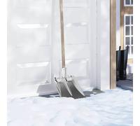 vidaXL Testa di Pala Argento 43 x 32,5 cm Alluminio