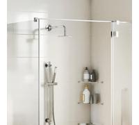 vidaXL Testa Doccia a Pioggia in Acciaio Inox 304 20 cm Rotonda