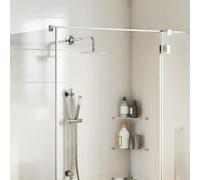 vidaXL Testa Doccia a Pioggia in Acciaio Inox 304 25 cm Rotonda