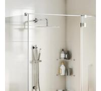 vidaXL Testa Doccia a Pioggia in Acciaio Inox 304 40 cm Rotonda