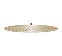 vidaXL Testa Doccia a Pioggia in Acciaio Inox 50 cm Rotonda Oro
