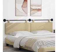 vidaXL Testata appesa Tinta unita Grigio Verde Chiaro 210 x 55 x 5 cm