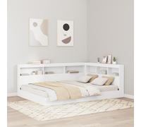vidaXL Testata contenitore Bianco 150 cm Legno multistrato