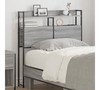 vidaXL Testata contenitore Grigio sonoma 80 cm Legno multistrato