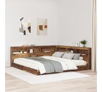 vidaXL Testata contenitore Legno vecchio 180 cm Legno multistrato