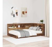 vidaXL Testata contenitore Legno vecchio 207,5 x 137,5 x 76,5 cm