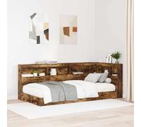 vidaXL Testata contenitore Rovere fumé Legno ingegnerizzato