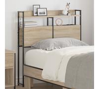 vidaXL Testata contenitore rovere sonoma 80 cm Legno multistrato