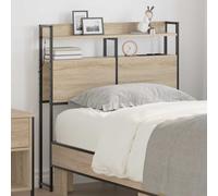 vidaXL Testata contenitore rovere sonoma 90 cm Legno multistrato