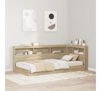vidaXL Testata contenitore rovere sonoma 90 cm Legno multistrato