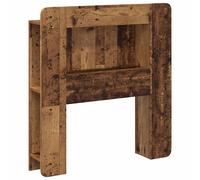 vidaXL Testata del letto Legno antico Legno ingegnerizzato