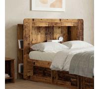 vidaXL Testata del letto Legno antico Legno ingegnerizzato