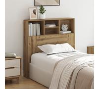 vidaXL Testata del letto rovere artigianale 100 x 19 x 103.5 cm