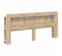 vidaXL Testata del letto Rovere Sonoma Legno ingegnerizzato