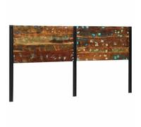 vidaXL Hoofdeinde 200 cm massief gerecycled en ijzer
