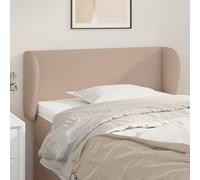 vidaXL Testiera ad Orecchio Cappuccino 103x23x78/88 cm in Similpelle