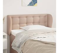 vidaXL Testiera ad Orecchio Cappuccino 83x23x78/88 cm in Similpelle