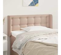 vidaXL Testiera ad Orecchio Cappuccino 93x16x78/88 cm in Similpelle