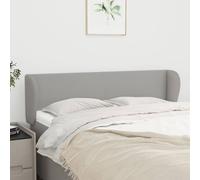 VIDAXL - Testiera Ad Orecchio Grigio Chiaro 147x23x78/88 Cm In Tessuto - SPEDIZIONE GRATUITA