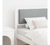 vidaXL Testiera Altro Bianco 100 cm Legno di pino massello